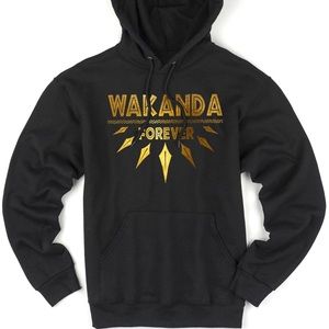 Wakanda Forever Black Panther Unisex Hoodie